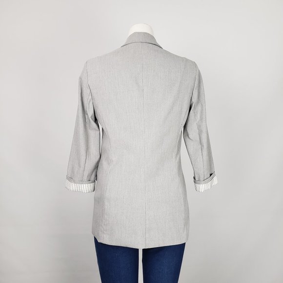 Dynamite Grey Boyfriend Blazer Size M - Picture 6 of 11